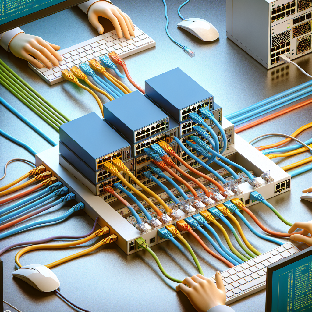 How do I set up redundancy with multiple Ethernet switches?