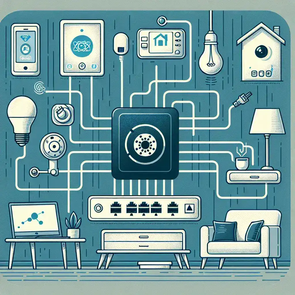 Can I use an Ethernet switch for home automation devices?